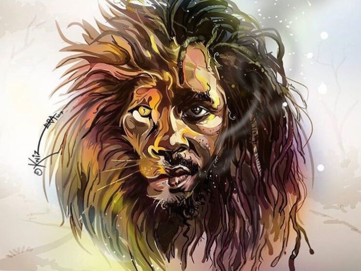 hommes lions - alkebulan - Afrique- mystère